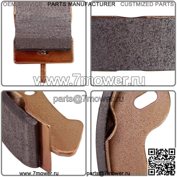 Тормозные колодки для гольф-каров для EZGO TXT 1997-up и RXV Gas 2008-up 27943G01 70795G01 - Image 3