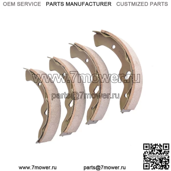 (4) Для EZGO (1997-Up) Txt/Medalist & RXV Gas 2008+ Тормозные колодки для гольф-кара