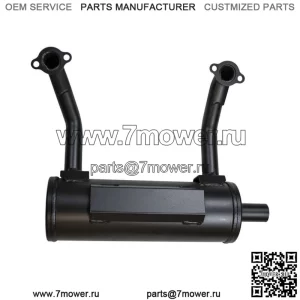 Оригинальный горизонтальный глушитель OEM Exmark 116-4398 для газонокосилки ECS X FX691V
