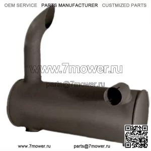 Глушитель AS 127-8592 Подходит для экскаваторов-погрузчиков CAT 416 Подходит для двигателя Caterpillar 3054