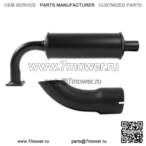 M802472 Новый глушитель с удлинителем подходит для John Deere 850 950 1050 MFFLREXT