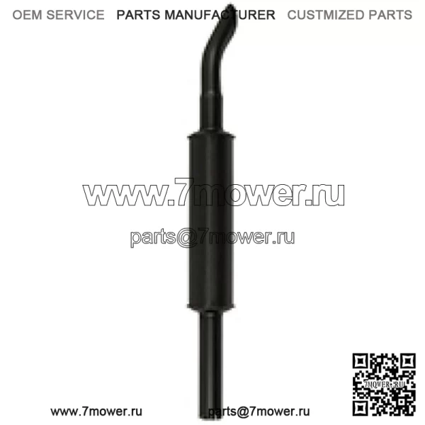 S.43982 Глушитель — вертикальный, подходит для Massey Ferguson