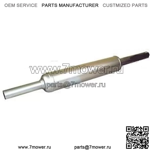 81717571 Вертикальный глушитель с круглым корпусом 6305 Подходит для тракторов Fiat 900 1000 715