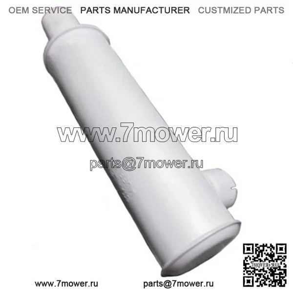 71147567 Глушитель комбайна Gleaner F F2 K Gas, длина 19 дюймов, внутренний диаметр 2,5 дюйма, внешний диаметр 2 3/8 дюйма