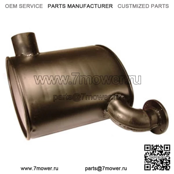 82010811 Новый глушитель трактора подходит для Ford NH 8360 8560 TM125 TM135 TM150 +