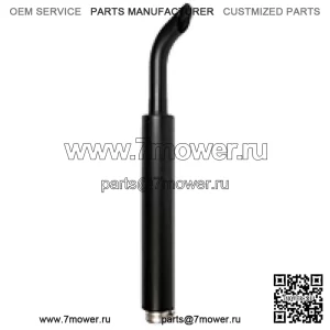RE44716 Глушитель подходит для трактора John Deere 8200 8100 8110 8210 8300 8310 8400