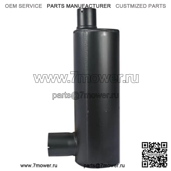AH87288 Новый черный глушитель подходит для комбайна John Deere 6620 7700 7720