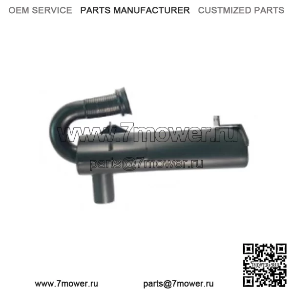 AT180534 Новый глушитель подходит для моделей John Deere 450G, 550G, 650G, 455G, 555G