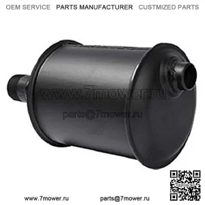 Сменный глушитель подходит для газонокосилок John Deere Early 110 и 112 AM30280