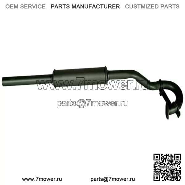 Вертикальный глушитель и труба в сборе подходят для трактора Massey Ferguson MF3510 50