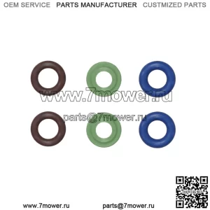 Комплект уплотнений форсунки для Polaris Snow заменяет OEM № 1500198, 5412891 и 5436287.