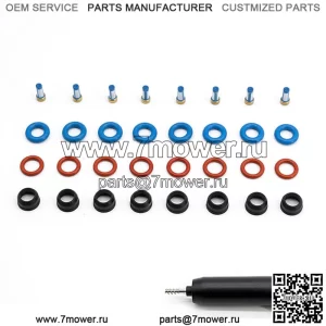 Комплект ремонтных уплотнений топливной форсунки V8 для Chevy Silverado GMC Sierra 1500 2500 3500 (для: более одного автомобиля)