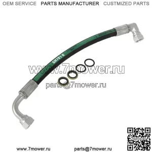 (1) AW29374 Гидравлический шланг Xtreme-Duty 5800 фунтов на квадратный дюйм для JOHN DEERE 120E 200X 300R США
