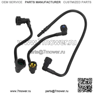 Комплект шлангов топливной магистрали из 3 предметов подходит для 98-05 Mercedes W163 ML320 ML430 ML55 AMG V6 V8