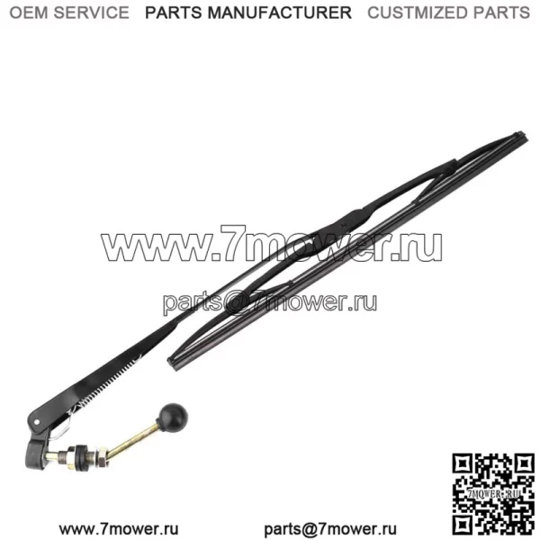 Ручной стеклоочиститель UTV с ручным управлением для Polaris Ranger, RZR 900 1000 (для: John Deere Gator CS)