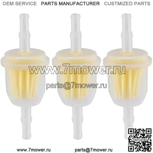 3 Топливный фильтр для Kohler 25 050 22-s 08-s 03-s для John Deere Am116304 Gy20709 Gravely 21541500 21410800 Замена для John Deere Toro/wheel Horse 71-5960 Kohler