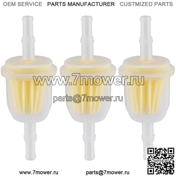3 Топливный фильтр для Kohler 25 050 22-s 08-s 03-s для John Deere Am116304 Gy20709 Gravely 21541500 21410800 Замена для John Deere Toro/wheel Horse 71-5960 Kohler