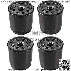 Масляный фильтр, 4 шт., заменяет John Deere AM107423 Kawasaki 49065-2078 Club Car 1016467 Robin 261-65902-A0 Onan 122-0737-03 Cub Cadet 490-201-0001