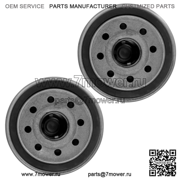 Масляный фильтр в упаковке из 2 штук для Yamaha YFM660 Grizzly YXR660 Rhino YFM450 Kodiak YFM450Fx (для: Yamaha Rhino 660 2006 г.) - Image 4