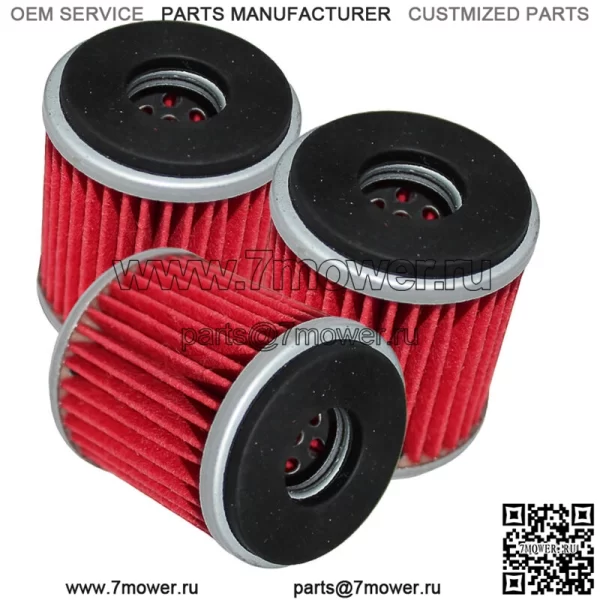 Масляный фильтр из 3 штук для Yamaha YZ250F YZ450F, 50-летие 2003-2011 2013-2020 гг.