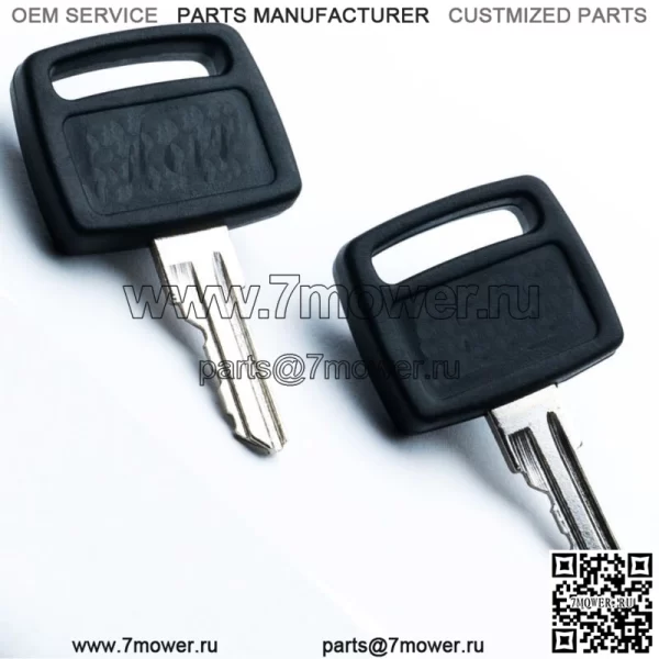 (2 шт.) Ключ зажигания подходит для John Deere серии 1200A 1400s 1500s 1600s 1800s Series