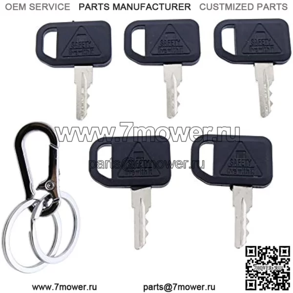 5 шт. ключи зажигания AM131841 для John Deere 300 400 GT GX LX серии 130 160 165 Gator 4X2 6X4 Gator Key