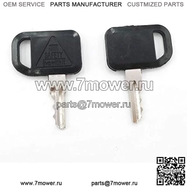 Замена ключей зажигания John Deere Gator Bobcat, AM131841, 130 160 165, Gehl, Multiquip с брелком, 2 шт. - Image 3