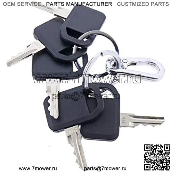 5 шт. ключей зажигания AM131841 для John Deere 300 400 GT GX LX Series 130 160 165 Gator 4X2 6X4 Gator Key - Image 5