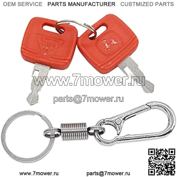 RE183935 RE71557 Ключ зажигания с брелком, подходящий для тракторного комбайна John Deere 3120 3320 3720 4210 4320 4510 4710 5045E 5103 5203 7130 7230 - Image 2