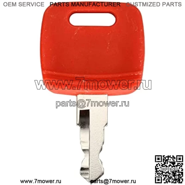 Ключ зажигания RE183935 RE71557, 2 шт., совместим с трактором John Deere 3120 3320 3720 4210 4320 4510 4710 5045E 5103 5203 7130 7230 (6NBB41T54V51105QRMKVOV5O) - Image 4