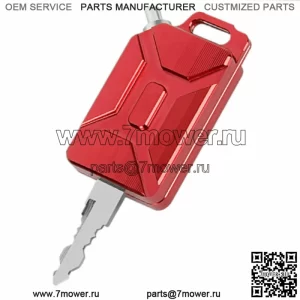 Высококачественный 3D CNC чехол для ключа мотоцикла в форме масляного бака брелок для ключей ATV UTV (для: John Deere Gator HPX HPX815E)