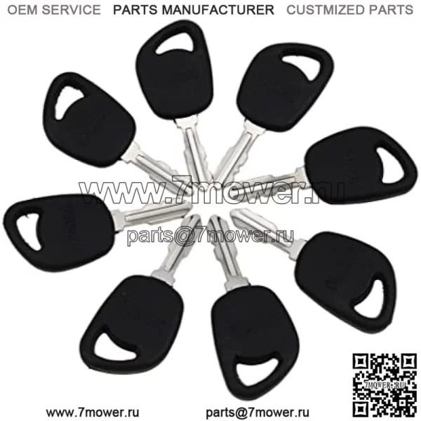 (2) Ключи зажигания GY20680 LVA17264 Совместимы с John Deere 100 LA LT SST X Series 1026R L100 L110 L108 L111 L118 L120 L130 LA125 LA130 LA135 LT150 LT155 D110 1023E 1025R 1026R 2025Р 2026Р - Image 4