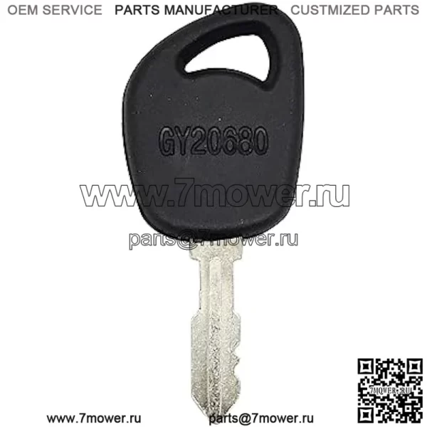 103-2106 63-8360 1-603511 Ключ зажигания 3 шт. Совместим с John Deere Bunker Rake & Field 1200 1200A 800 V40 Косилка D100 D105 D110 D120 D130 D140 Совместимость с косилками Husqvarna - Image 4