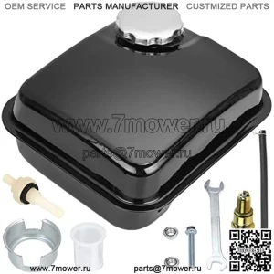 Газовый топливный бак для Predator 212cc 224cc 196cc 200cc Coleman CT200U BT200x KT196 Baja Warrior Massimo MB200 Mini Bike GX160 GX200 Двигатель Hammerhead 80t Запчасти для картинга 0,81 галлона
