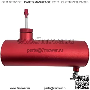 Красный бензобак, алюминиевый цилиндр 10 дюймов для Coleman Powersports CT200U BT200X CT200u-ex, для Predator 212cc 196cc/6,5HP картинг и газовый мини-велосипед