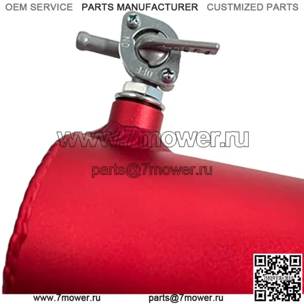 Красный бензобак, алюминиевый цилиндр 10 дюймов для Coleman Powersports CT200U BT200X CT200u-ex, для Predator 212cc 196cc/6,5HP картинг и газовый мини-велосипед - Image 2