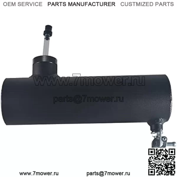 Черный бензобак, алюминиевый цилиндр 10 дюймов для Coleman Powersports CT200U BT200X CT200u-ex, для Predator 212cc 196cc/6,5HP картинг и газовый мини-велосипед