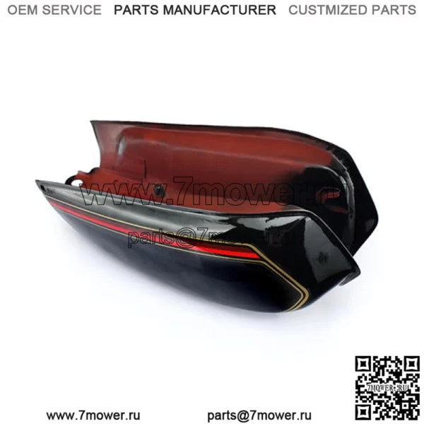 Окрашенный на заказ газовый топливный бак для мотоцикла - Image 3