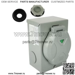 Коробка ввода мощности генератора 50А NEMA SS2-50P Коробка ввода мощности для 3Prong ETL