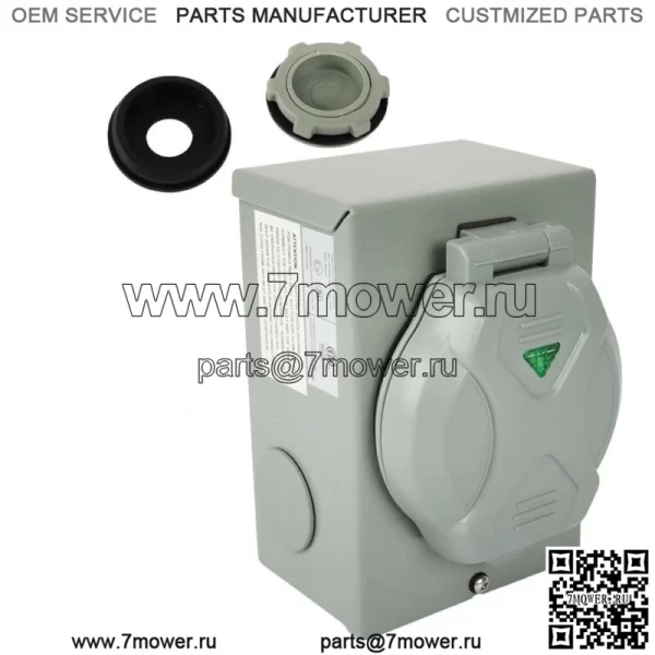 Коробка ввода мощности генератора 50А NEMA SS2-50P Коробка ввода мощности для 3Prong ETL