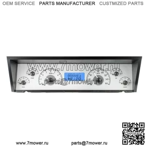 77-90 Комплект аналоговых манометров Impala Caprice серебристо-синий VHX-77C-CAP-SB