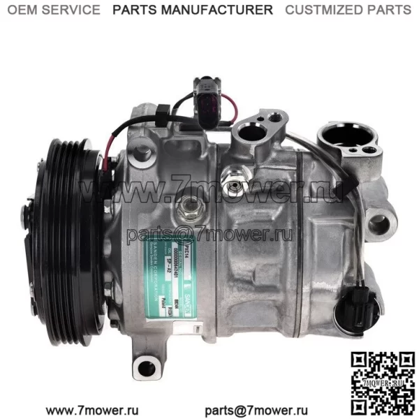 НОВЫЙ КОМПРЕССОР AC SANDEN OE подходит для AUDI A6 и A7 3.0L 2019–2024 годов, номер 4K0816803D