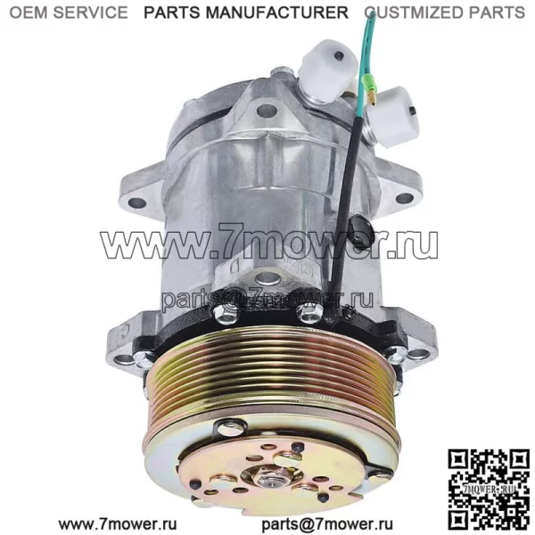 Компрессор кондиционера с муфтой на 1985-1987 1988 1989 1990 Jeep Cherokee 2.1L 2.5L - Image 3