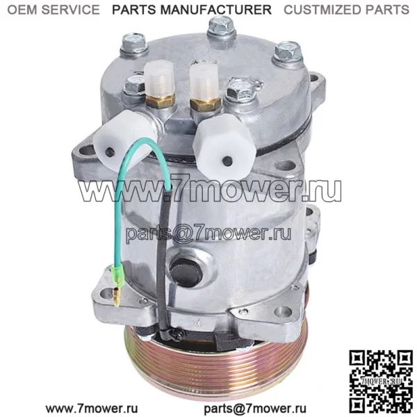 Компрессор кондиционера с муфтой на 1985-1987 1988 1989 1990 Jeep Cherokee 2.1L 2.5L - Image 4