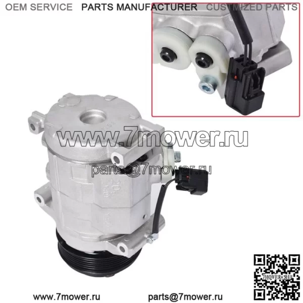 Новый компрессор кондиционера переменного тока для Buick Enclave Chevrolet Traverse GMC Acadia 2008-2012 гг. - Image 2