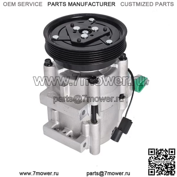 КОМПРЕССОР КОНДИЦИОНЕРА С СЦЕПЛЕНИЕМ на 2001-2004 2005 2006 Hyundai Santa Fe 2.7L V6 - Image 3
