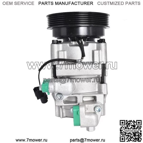 КОМПРЕССОР КОНДИЦИОНЕРА С СЦЕПЛЕНИЕМ на 2001-2004 2005 2006 Hyundai Santa Fe 2.7L V6 - Image 4