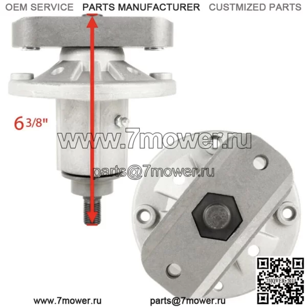 Шпиндель в сборе для John Deere L100 L105 L107 L108 L110 L111 L120 L130-без болтов - Image 2