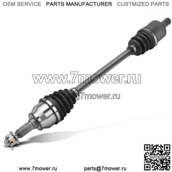 Узел вала моста CV A-Premium, совместимый с John Deere Gator RSX 850i/860E/860i/860M, Gator XUV 550/560/560E/590E/590i/590M, 2013-2020, передний левый или правый, замена № JD-396