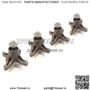 (Упаковка из 4 шт.) Шпиндель деки в сборе для газонокосилок TimeCutter 5000, 5060 ZTR